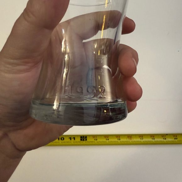 McDonald's Other - Clear Glass McDonald’s Tumbler with 1992 Engraving